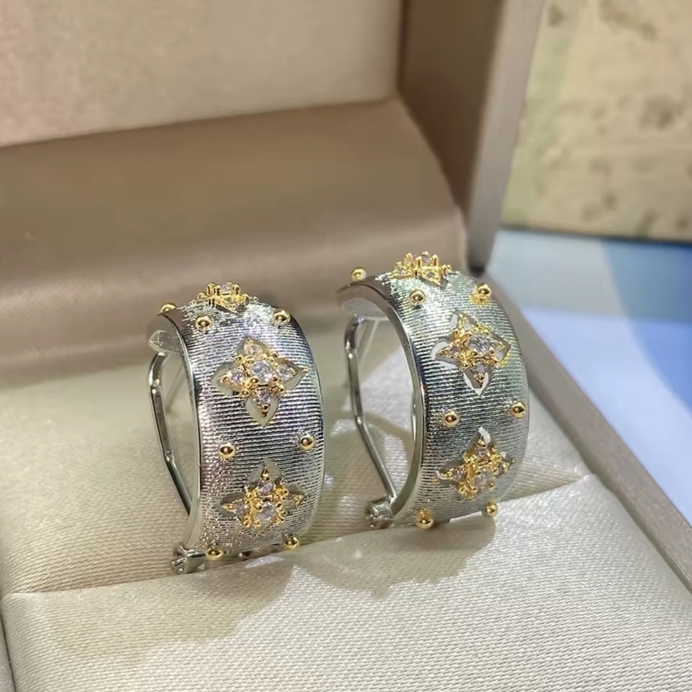 Vintage luxury earrings - Picture 4 of 7